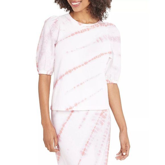 SPLENDID Celeste Puffed Sleeve Tie Dyed Top - NWT - Size Medium - Picture 3 of 4